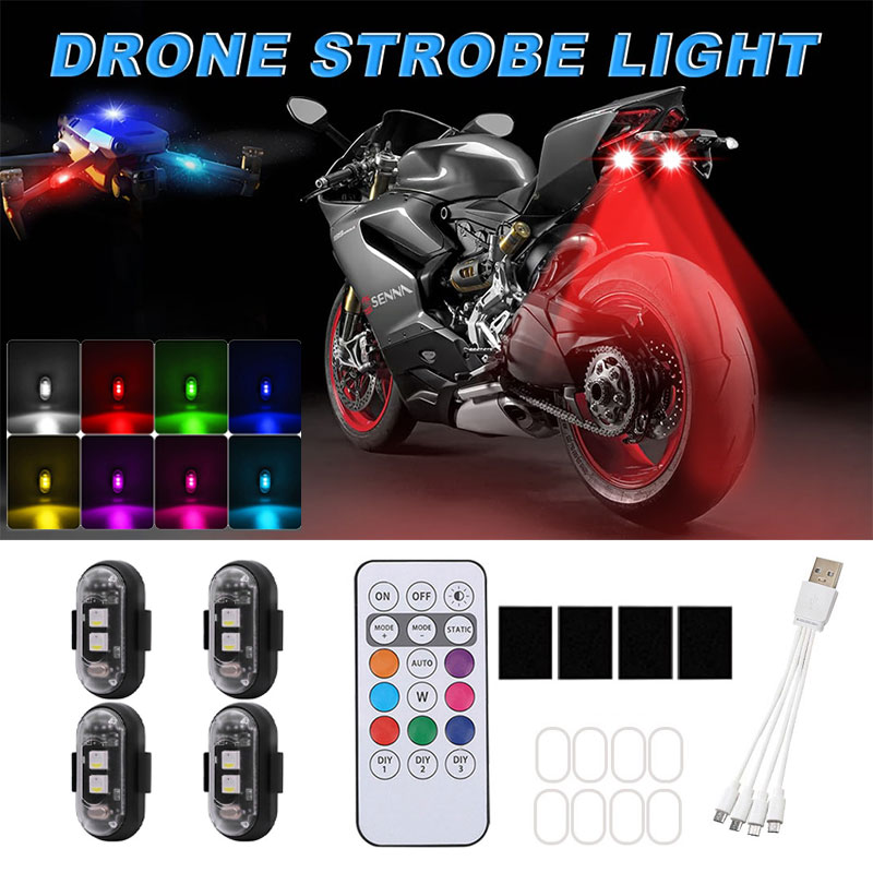 Multi-mode Wireless LED Drone  - Drone Strobe Light review and price