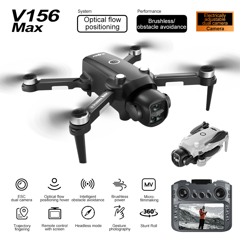V156 Max Drone 4K Professional - Jjrc Drone X12 review and price
