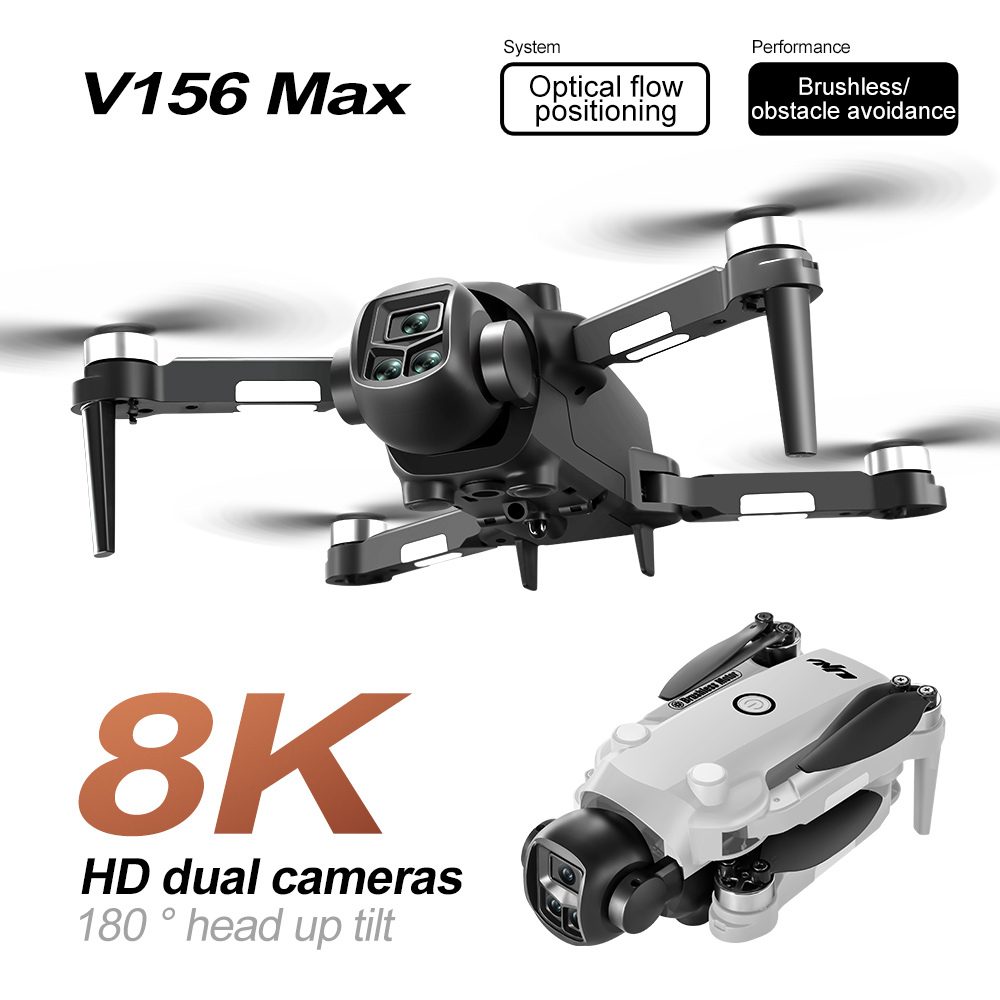 V156 Max Drone 4K Professional - Jjrc Drone X12 review and price