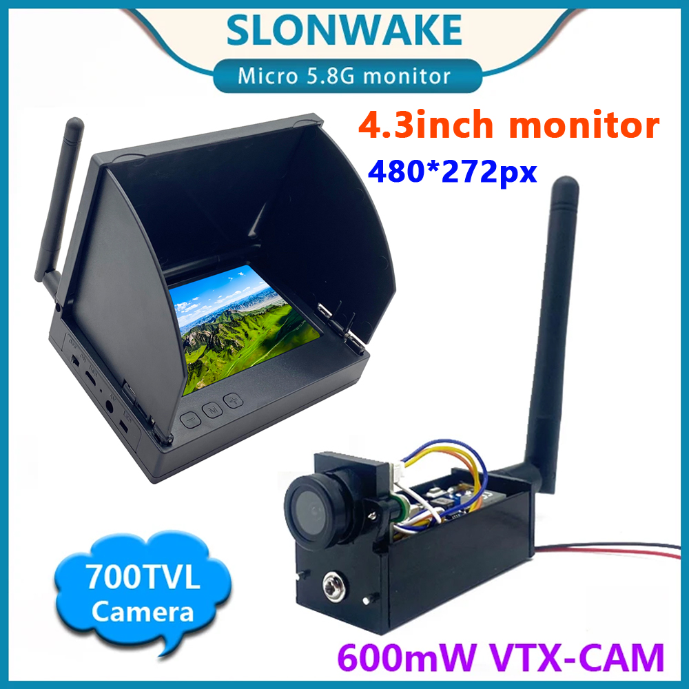 Ready to use 5.8G 48CH FPV Mon - Drone Controller Screen review and price