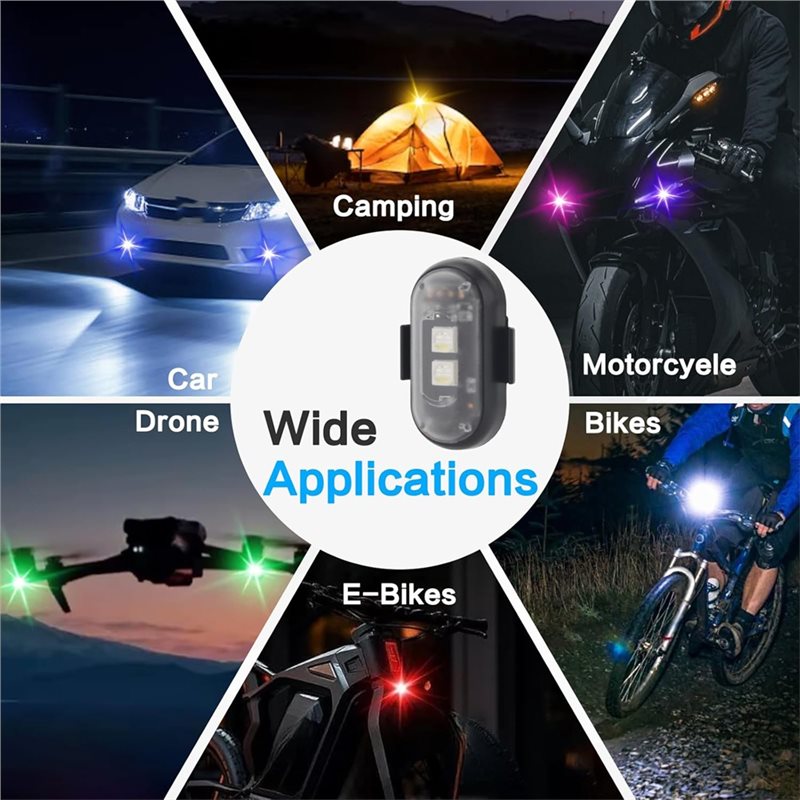 Remote-Controlled 12Pcs Wirele - Drone Strobe Light review and price