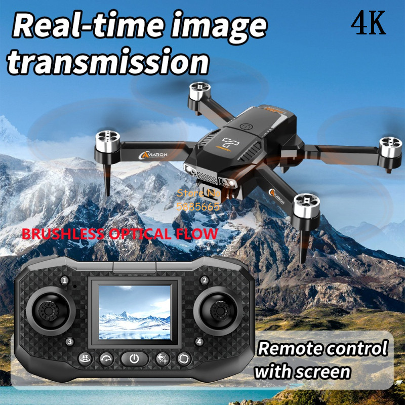 4K Dual Camera Optical Flow Br - Drone Controller Screen review and price