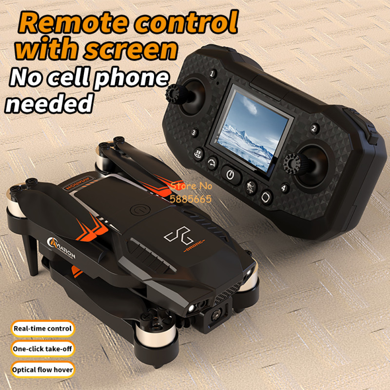 4K Dual Camera Optical Flow Br - Drone Controller Screen review and price