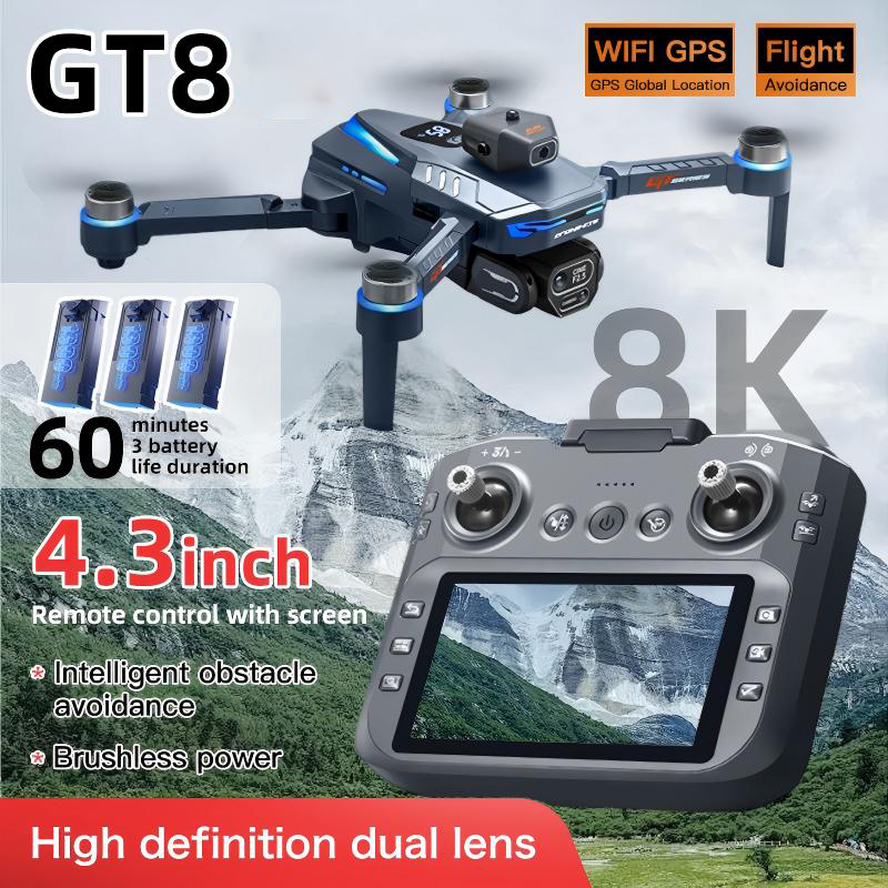 Lenovo ThinkPlus GT8 Drone 8K  - Drone Controller Screen review and price