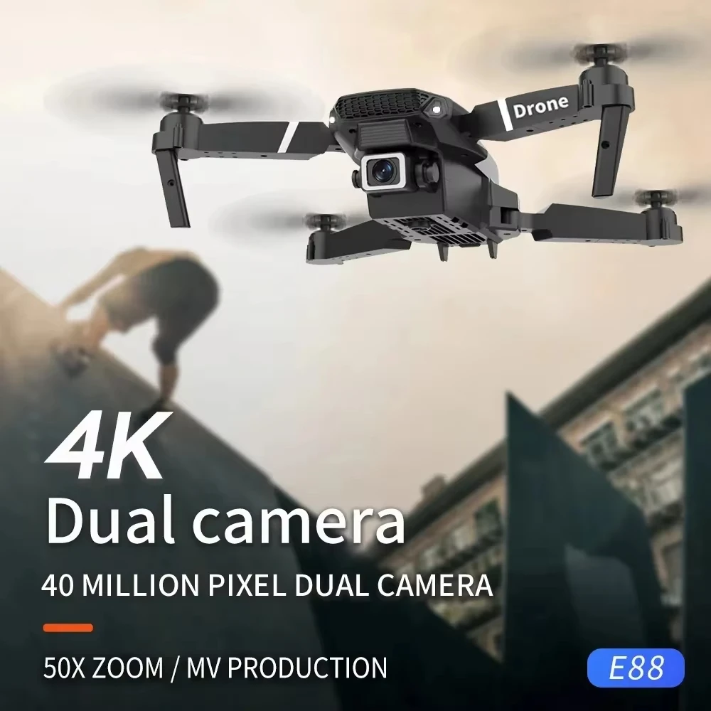 E88PRO Drone 8K 5G Professiona - Jjrc Drone X12 review and price